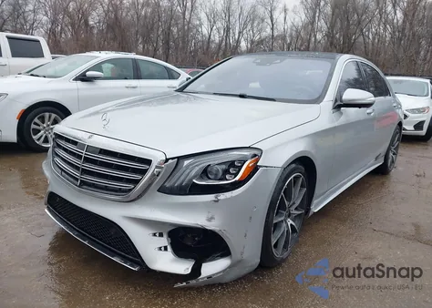 2018 Mercedes-Benz S 560 4Matic z USA, uszkodzony, nr VIN WDDUG8GB4JA347187